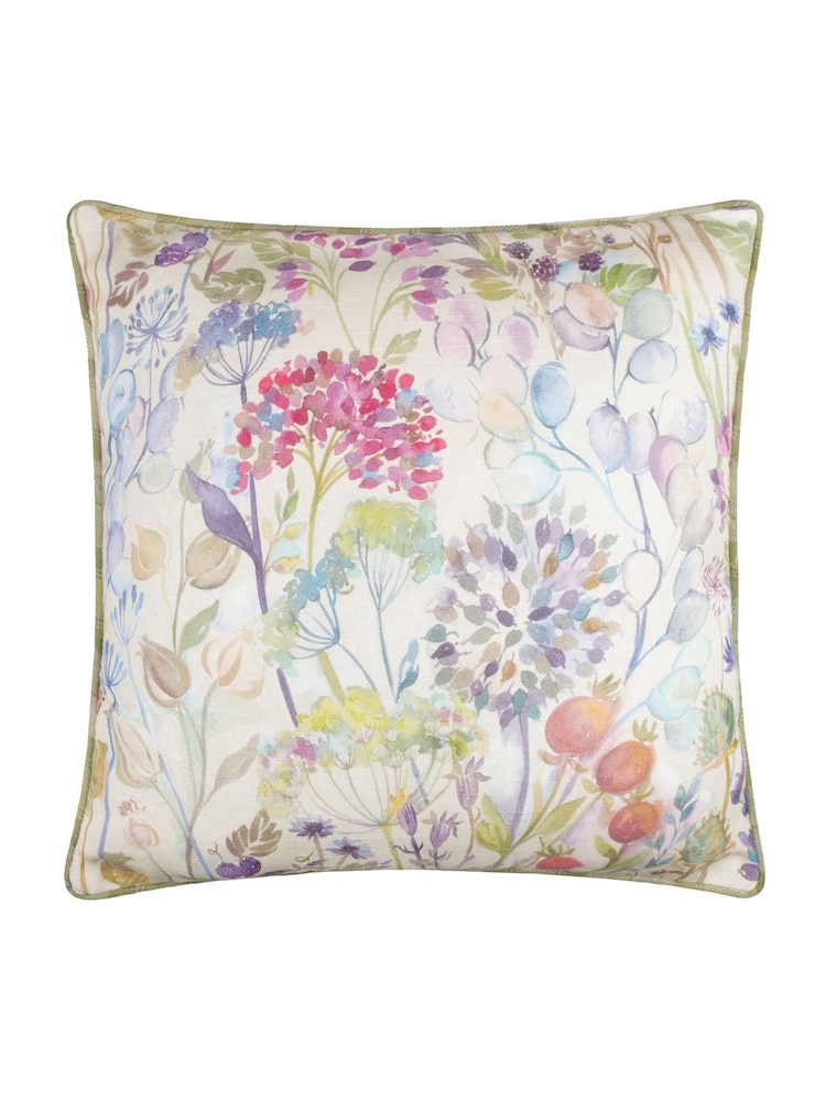 Voyage Moss Country Hedgerow Outdoor Cushion - Image 2 of 5 Voyage Moss Country Hedgerow Outdoor Cushion - Image 2 of 5