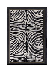 Paoletti Multicolour Leopardis Zebra Printed Indoor/Outdoor Rug - Image 5 of 5