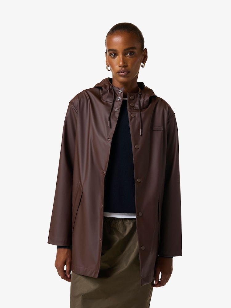 Hunter Brown Jo Pu Raincoat - Image 1 of 4