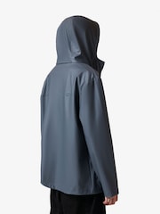 Hunter Blue Izzy Pu Hooded Jacket - Image 4 of 8