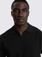 MOSS Black Milano Knit Skipper Jumper - Image 3 of 4