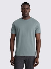 MOSS Teal Crew Neck T-Shirt - Image 1 of 4
