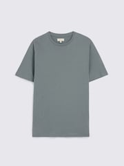 MOSS Teal Crew Neck T-Shirt - Image 4 of 4