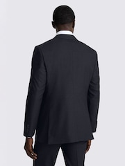 MOSS Blue Tailored Performance Puppytooth Suit Jacket - Image 5 of 7