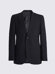 MOSS Blue Tailored Performance Puppytooth Suit Jacket - Image 7 of 7