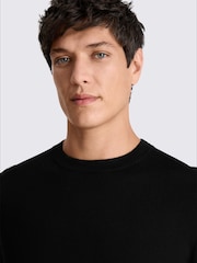 MOSS Black Merino T-Shirt - Image 3 of 4