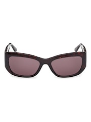 Guess Brown Injected Sunglasses - Image 1 of 8