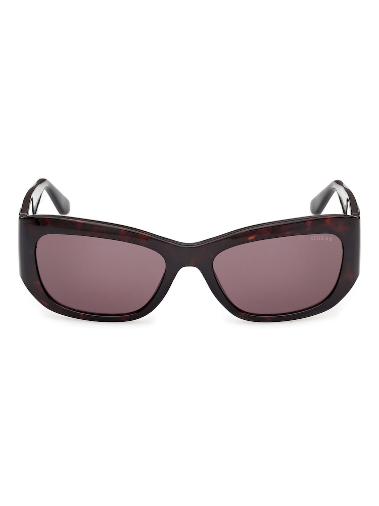 Guess Brown Injected Sunglasses - Image 1 of 8