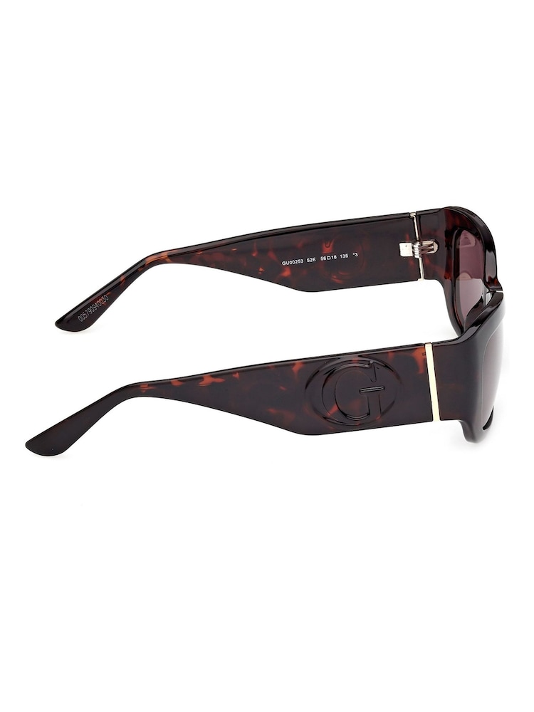 Guess Brown Injected Sunglasses - Image 8 of 8