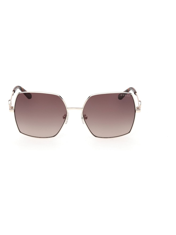 Guess Cream Metal Sunglasses - Image 1 of 8 Guess Cream Metal Sunglasses - Image 1 of 8