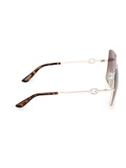 Guess Cream Metal Sunglasses - Image 3 of 8