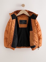 Orange Shower Resistant Padded Coat (3-16yrs) - Image 8 of 11