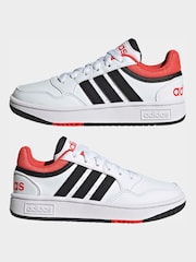 adidas White Hoops Shoes - Image 4 of 9