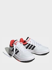 adidas White Hoops Shoes - Image 5 of 9