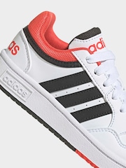 adidas White Hoops Shoes - Image 6 of 9