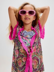 River Island Purple Del Maar Sequin Kaftan - Image 2 of 6
