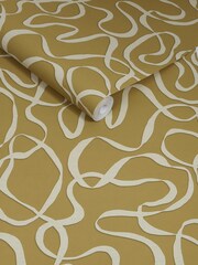 MADE.COM Beige Hessian Effie A4 Wallpaper Sample - Image 2 of 2