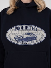Prohibited Blue Racecore Hoodie - Image 5 of 7