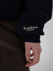 Prohibited Blue Racecore Hoodie - Image 6 of 7