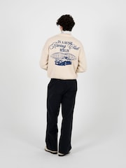 Prohibited Cream Vortex Knit Sweater - Image 3 of 7