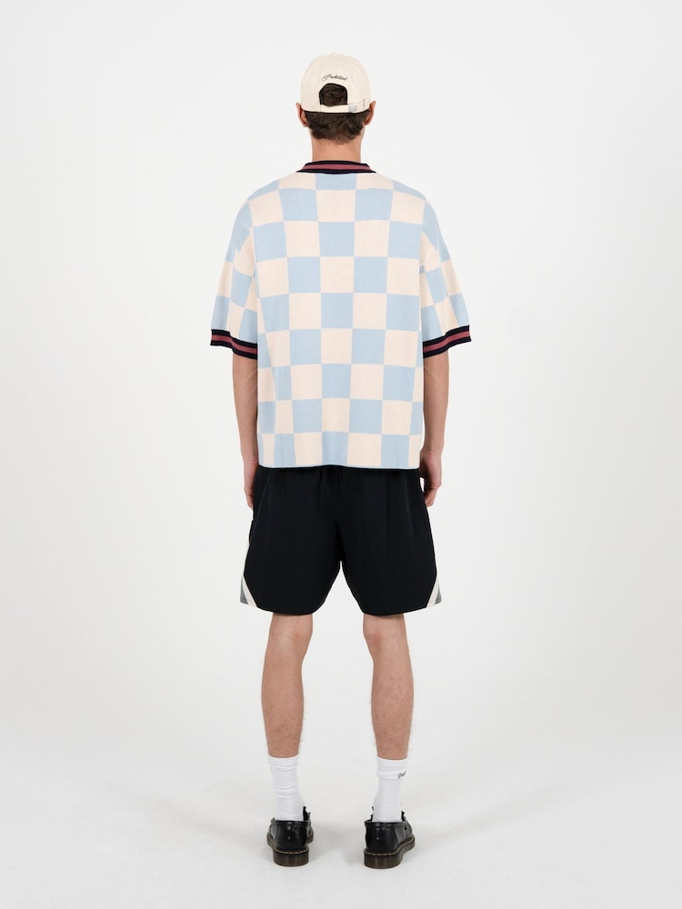 Prohibited Blue Victory Knit Trikot Jumper - Image 2 of 6 Prohibited Blue Victory Knit Trikot Jumper - Image 2 of 6