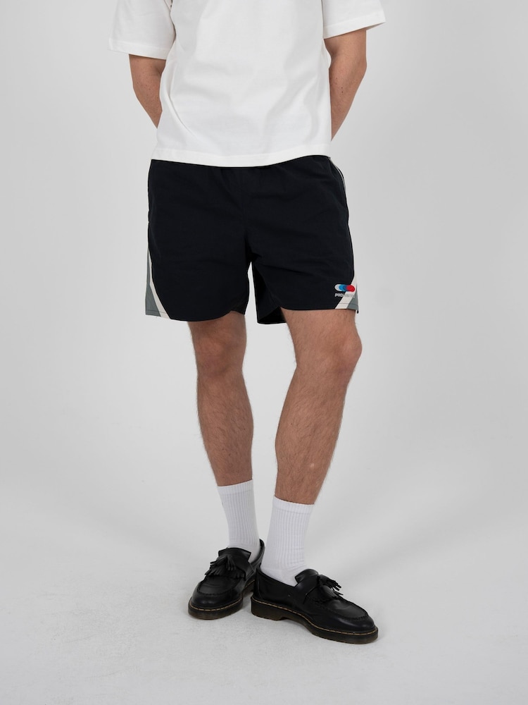 Prohibited Black Racer Track Shorts - Image 1 of 5 Prohibited Black Racer Track Shorts - Image 1 of 5