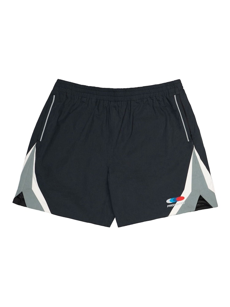 Prohibited Black Racer Track Shorts - Image 5 of 5 Prohibited Black Racer Track Shorts - Image 5 of 5