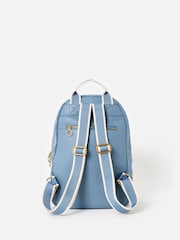 올리버 보나스 하퍼 라이트 블루 코듀로이 트리플 지퍼 백팩 - 7의 이미지 3