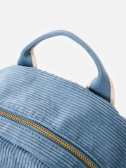 올리버 보나스 하퍼 라이트 블루 코듀로이 트리플 지퍼 백팩 - 7의 이미지 4