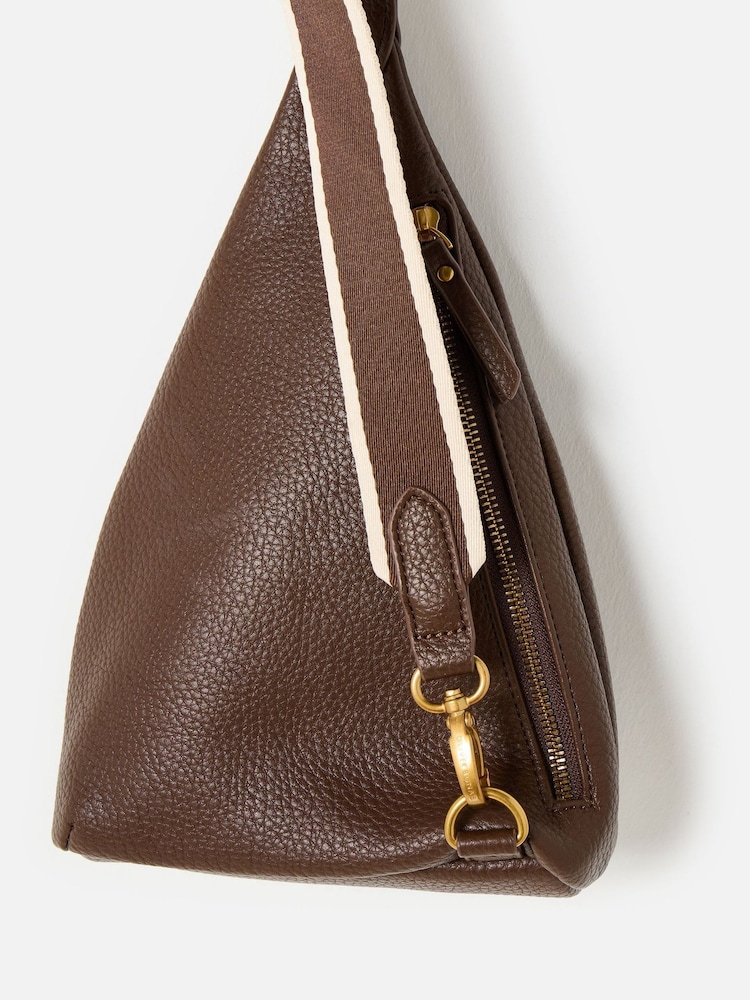 Oliver Bonas Brown Brooke Chocolate Brown Belt Bag - Image 2 of 7