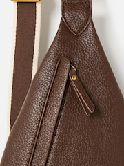 Oliver Bonas Brown Brooke Chocolate Brown Belt Bag - Image 3 of 7