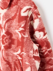 Oliver Bonas Brown Rust & Cream Floral Blend Jacket - Image 7 of 8