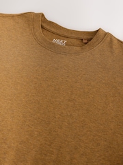 Yellow Marl Relaxed Fit Heavyweight T-Shirt - Image 3 of 3