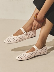 Bone Forever Comfort® Broderie Mary Janes Shoes - Image 6 of 9