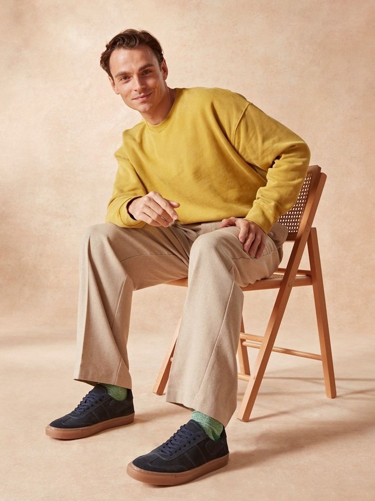 Hush Puppies Blue Riley Trainers - Image 2 of 6 Hush Puppies Blue Riley Trainers - Image 2 of 6