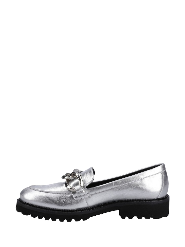 Hush Puppies Silver Gianna Loafer - Image 2 of 4 Hush Puppies Silver Gianna Loafer - Image 2 of 4