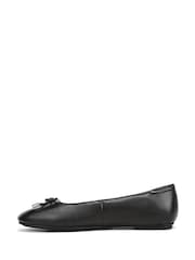 Naturalizer Ashlyn Wide Fit Ballet Flats Black Shoes - Image 2 of 7