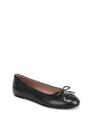 Naturalizer Ashlyn Wide Fit Ballet Flats Black Shoes - Image 3 of 7