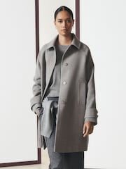 Grey Classic Dolly Coat - Image 1 of 8