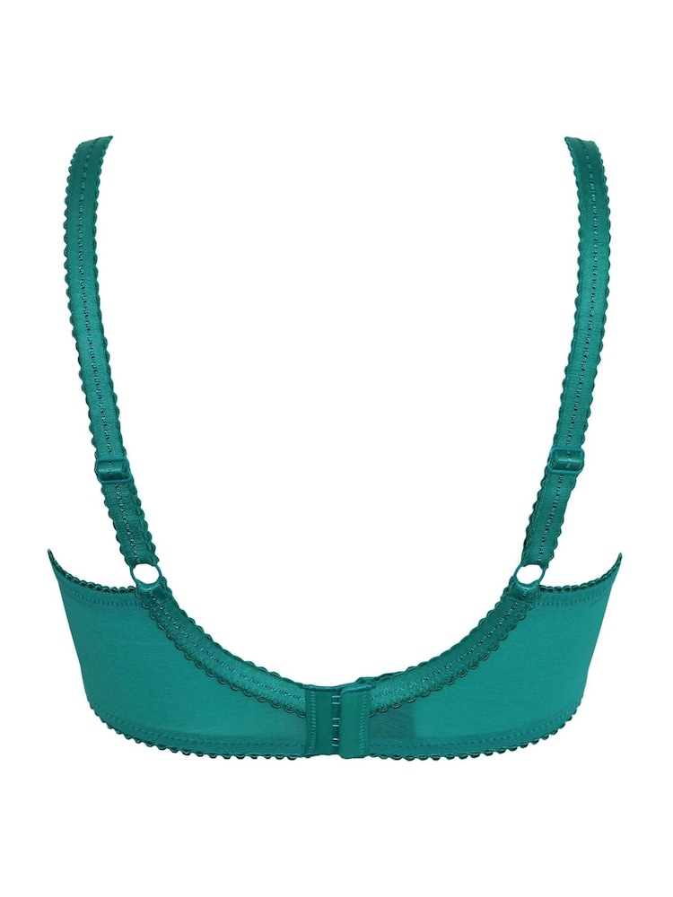 Pour Moi Green Non Padded Sofia Bra - Image 4 of 4