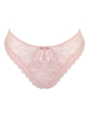 Pour Moi Pink High Leg Rebel Knickers - Image 3 of 4