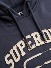 Superdry Blue Athletic Applique Track Top - Image 2 of 2