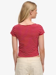 Punainen - Superdry Athletic Essentials -pitkähihainen gobe-toppi - Kuva 2 / 7