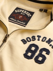 Superdry White Athletic Applique Track Top - Image 7 of 8