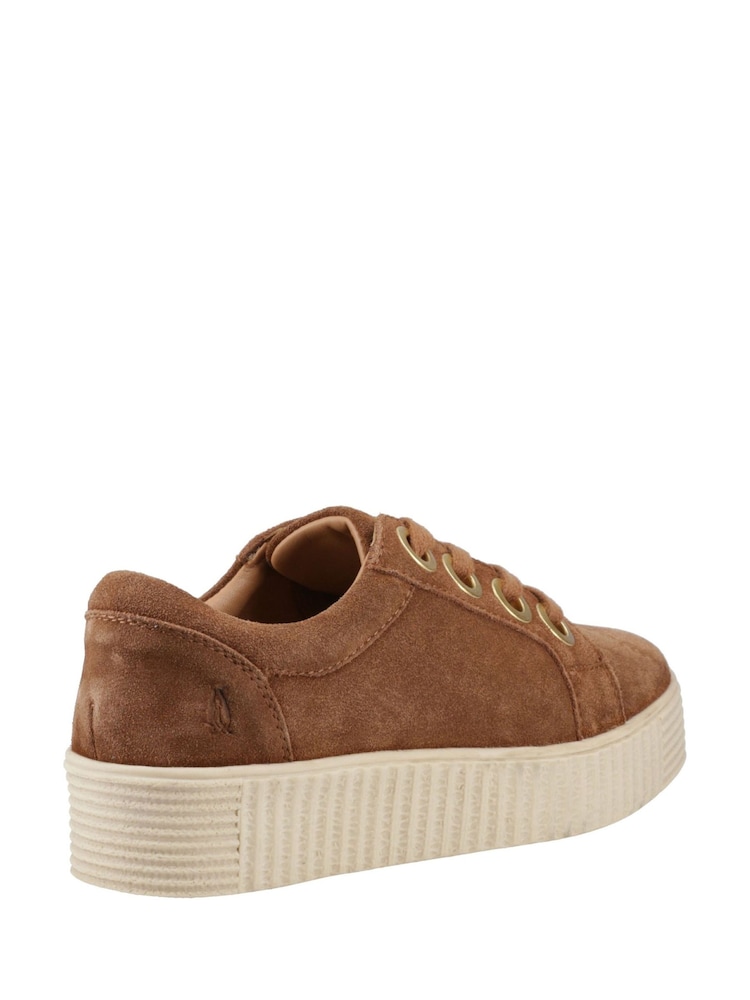 Hush Puppies Brown Tamsin Suede Trainers - Image 4 of 4 Hush Puppies Brown Tamsin Suede Trainers - Image 4 of 4