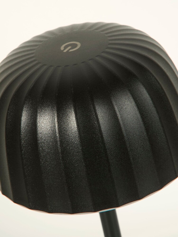 Searchlight 2 Pack Grey Outdoor Rechargeable Table Lamps - Image 4 of 4