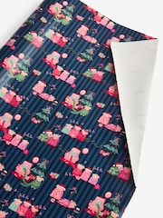Navy Blue Pigs in Blankets Extra Wide 10M Christmas Wrapping Paper - Image 3 of 4
