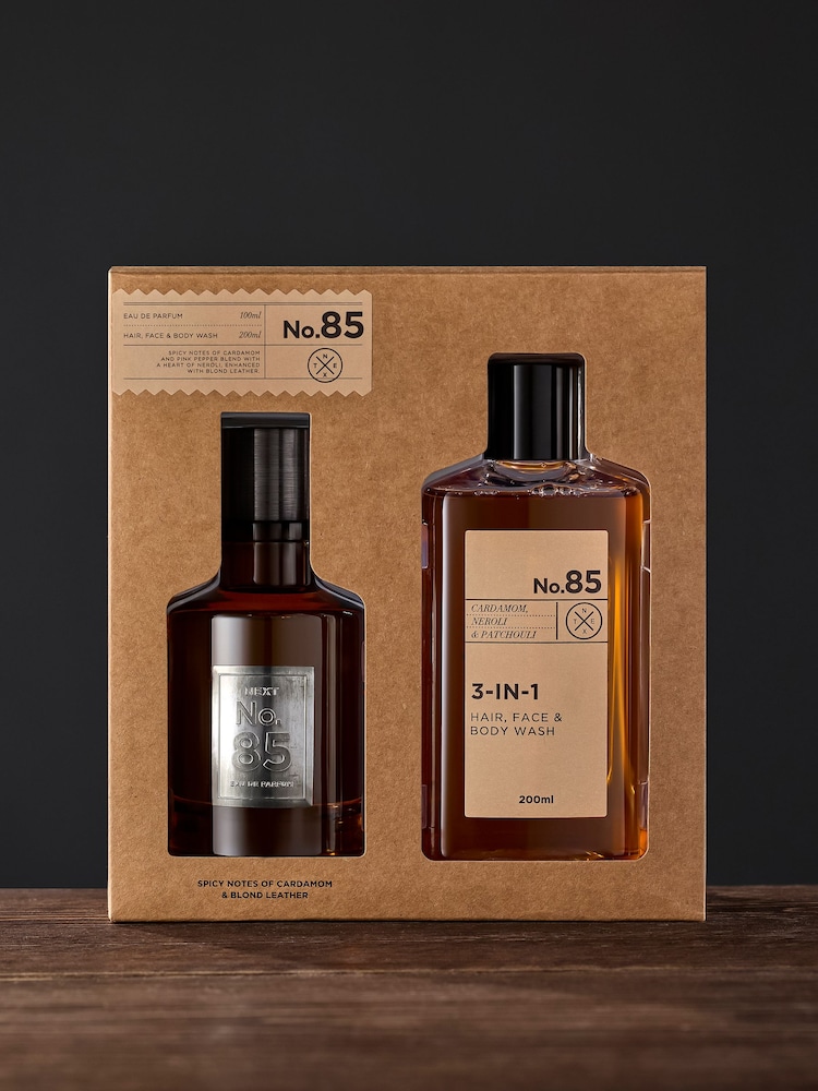 No85 Eau De Parfum and Bodycare 100ml & Shower Gel Gift Set - Image 1 of 2 No85 Eau De Parfum and Bodycare 100ml & Shower Gel Gift Set - Image 1 of 2