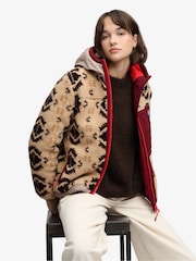 Superdry Sherpa Jaquard Hybrid Fleece - Պատկեր 4 8-ից