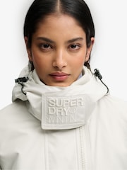 Superdry Grey Marl Hooded Arctic Windcheater Jacket - Image 5 of 9